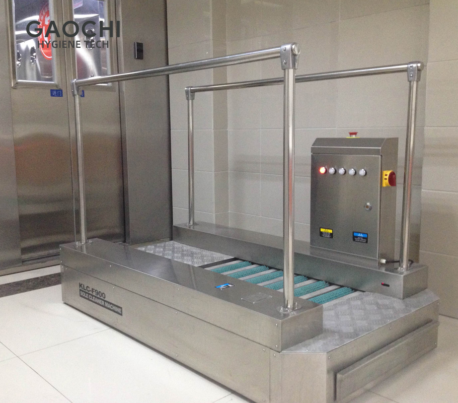 2014年今麦郎：鞋底清洁设备安装案例