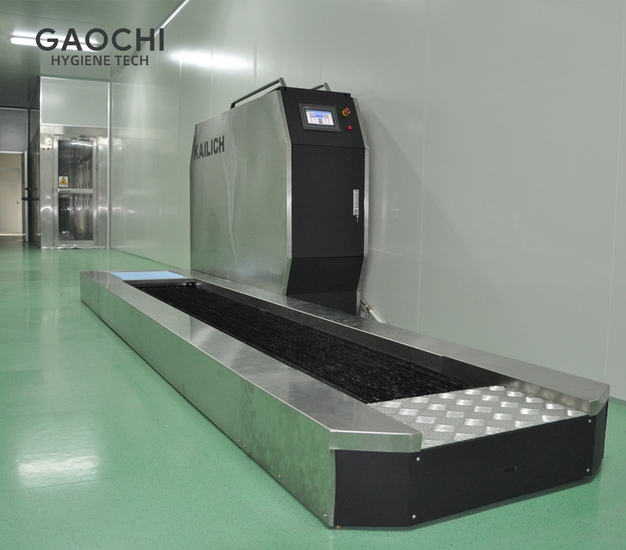 2010年舜宇：鞋底清洁设备安装案例