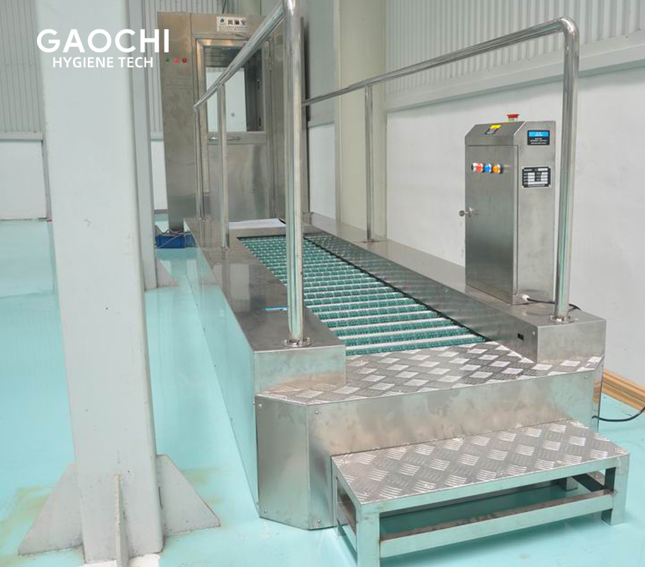 2011年玉柴动力：鞋底清洁设备安装案例