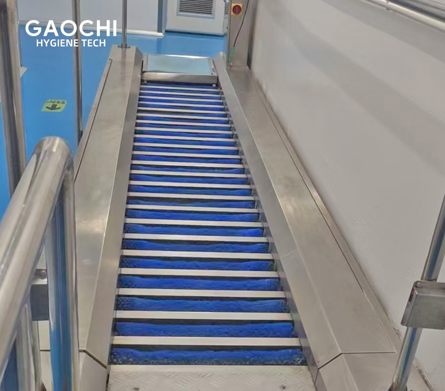 2012年康达智：鞋底清洁设备安装案例