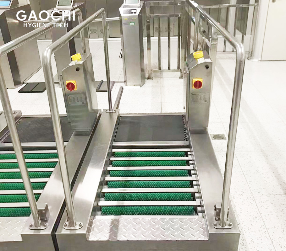 2016年通富微电：鞋底清洁设备安装案例