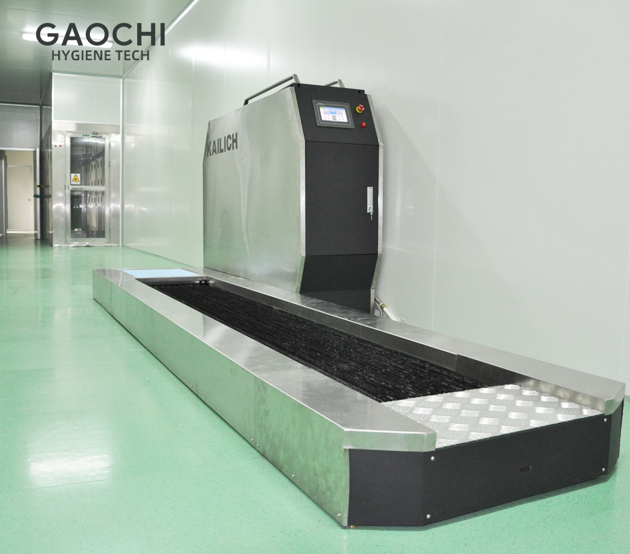 2010年舜宇：鞋底清洁设备安装案例